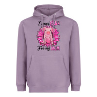 Lavender i wear pink for my mom pig Heavyweight Hoodie - RanaPortraitStore