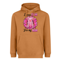Meerkat i wear pink for my mom pig Heavyweight Hoodie - RanaPortraitStore