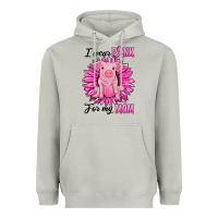 Moon Dust i wear pink for my mom pig Heavyweight Hoodie - RanaPortraitStore