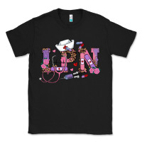 Black valentines day lpn Classic Tee - RanaPortraitStore