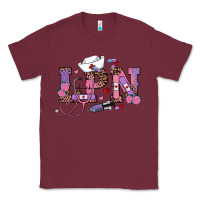 Burgundy valentines day lpn Classic Tee - RanaPortraitStore