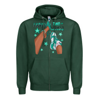 Sports Green Teal I Have Two Moods Afro Girl Sneakers Zipper Hoodie - texasbilliewilder