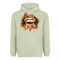 Matcha melanin lips Heavyweight Hoodie - Zillion Design Studio