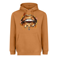 Meerkat melanin lips Heavyweight Hoodie - Zillion Design Studio
