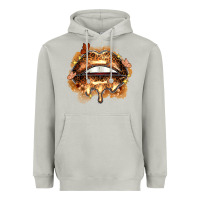 Moon Dust melanin lips Heavyweight Hoodie - Zillion Design Studio