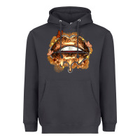 Smoke melanin lips Heavyweight Hoodie - Zillion Design Studio