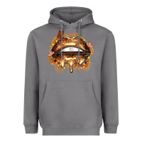 Storm melanin lips Heavyweight Hoodie - Zillion Design Studio