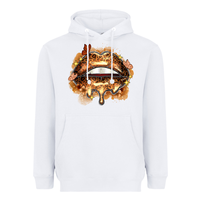 Melanin Lips Heavyweight Hoodie by Zillion Design Studio | Teevron