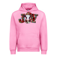 Fuchsia Pink joy baby cow christmas Urban Hoodie - Jasminsmagicworld