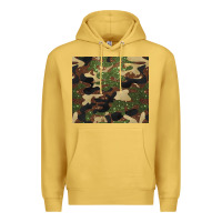 Antique Gold camouflage glitter Premium Hoodie - BarkalooDesign