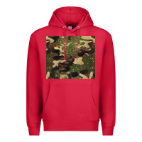 Cardinal camouflage glitter Premium Hoodie - BarkalooDesign