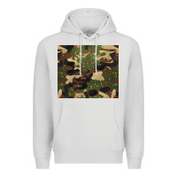 Dove Grey camouflage glitter Premium Hoodie - BarkalooDesign