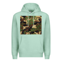 Seafoam camouflage glitter Premium Hoodie - BarkalooDesign