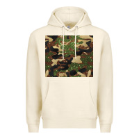 Tofu camouflage glitter Premium Hoodie - BarkalooDesign