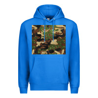 True Royal camouflage glitter Premium Hoodie - BarkalooDesign