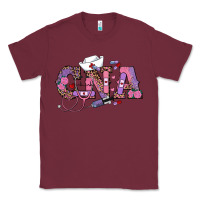 Burgundy valentines day cna Classic Tee - RanaPortraitStore