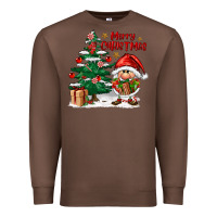 Chestnut merry christmas gnomes Premium Sweatshirt - FaDigitalArtStudio