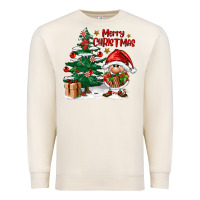 Sandshell merry christmas gnomes Premium Sweatshirt - FaDigitalArtStudio