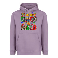 Lavender happy cinco de mayo Heavyweight Hoodie - Zillion Design Studio