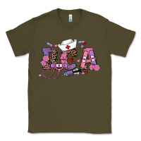 Army Green valentines day Classic Tee - RanaPortraitStore