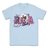 Dusty Blue valentines day Classic Tee - RanaPortraitStore