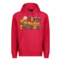 Cardinal grow positive thoughts Premium Hoodie - NancyCooperArtShop