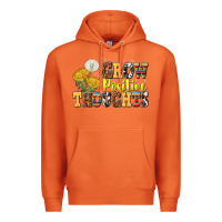 Carrot grow positive thoughts Premium Hoodie - NancyCooperArtShop