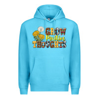 Ocean Blue grow positive thoughts Premium Hoodie - NancyCooperArtShop