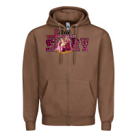 Chestnut Pink Christmas true story holy family Zipper Hoodie - RanaPortraitStore