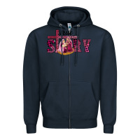 Navy Pink Christmas true story holy family Zipper Hoodie - RanaPortraitStore