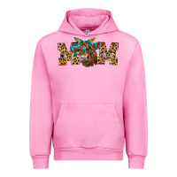 Fuchsia Pink Western Mom Red Angus Cow Urban Hoodie - LillyAllenDesigns