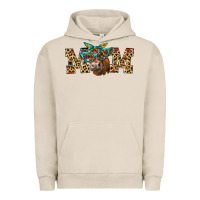 Pigment French Oak Western Mom Red Angus Cow Urban Hoodie - LillyAllenDesigns