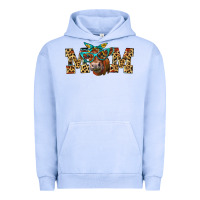 Pigment Grape Ice Western Mom Red Angus Cow Urban Hoodie - LillyAllenDesigns