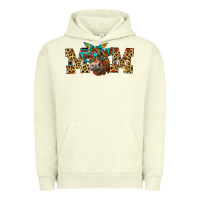 Pigment Pistachio Western Mom Red Angus Cow Urban Hoodie - LillyAllenDesigns