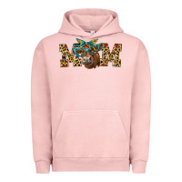 Pigment Salmon Western Mom Red Angus Cow Urban Hoodie - LillyAllenDesigns