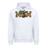 White Western Mom Red Angus Cow Urban Hoodie - LillyAllenDesigns