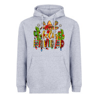 Heather Grey feliz navidad Heavyweight Hoodie - Zillion Design Studio