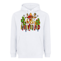 White feliz navidad Heavyweight Hoodie - Zillion Design Studio