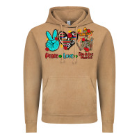Vintage Camel peace love dia de los muertos Vintage Hoodie - AdoDesignShop