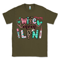 Army Green wife mom lpn licensed practical nurse Classic Tee - RanaPortraitStore