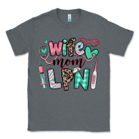 Charcoal Heather wife mom lpn licensed practical nurse Classic Tee - RanaPortraitStore