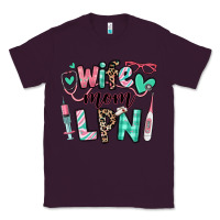 Plum wife mom lpn licensed practical nurse Classic Tee - RanaPortraitStore