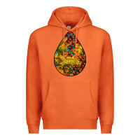 Carrot Fall Teardrop Premium Hoodie - LillyAllenDesigns