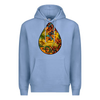 Colony Blue Fall Teardrop Premium Hoodie - LillyAllenDesigns