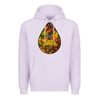 Lilac Fall Teardrop Premium Hoodie - LillyAllenDesigns
