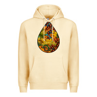 Pina Colada Fall Teardrop Premium Hoodie - LillyAllenDesigns