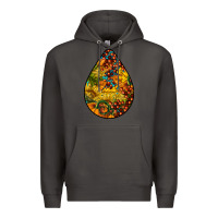 Smoke Fall Teardrop Premium Hoodie - LillyAllenDesigns