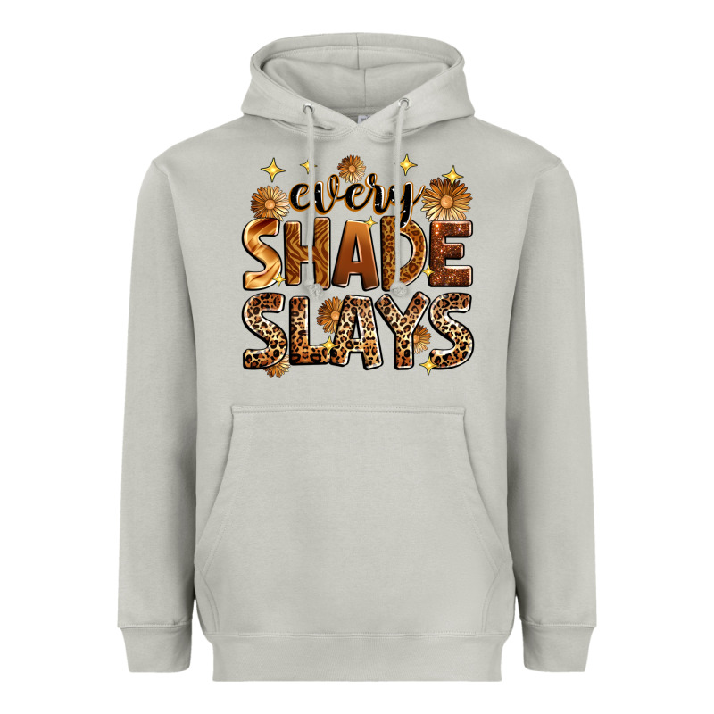 Every Shade Slays Heavyweight Hoodie by Zillion Design Studio | Teevron