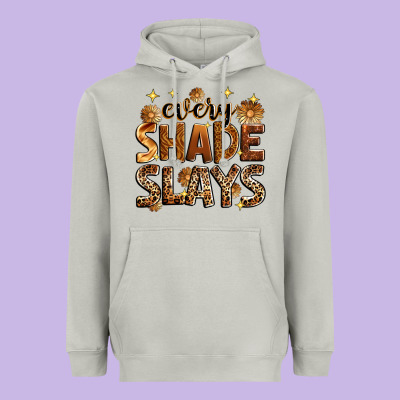 Every Shade Slays Heavyweight Hoodie Designed By Zillion Design Studio