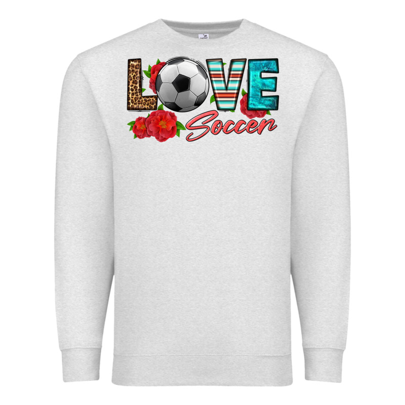 Love Soccer Premium Sweatshirt by HRA Design Shop | Teevron